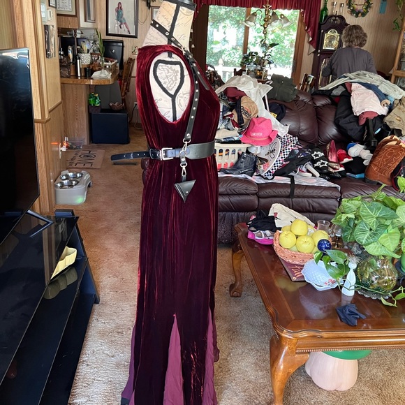 Black Faux leather adjustable harness - Picture 10 of 14